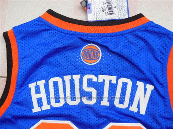 Maglia New York Knicks Allan Houston #20 Retro Blu